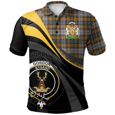 Clan Gordon dress 05 Tartan Polo Shirt - Royal Coat Of Arms Style XG21