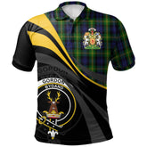 Clan Gordon of Esselmont Tartan Polo Shirt - Royal Coat Of Arms Style EU29 Gordon of Esselmont Tartan Tartan Polo