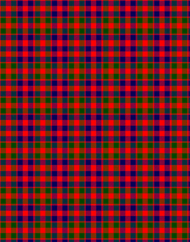 Gow tartan swatch