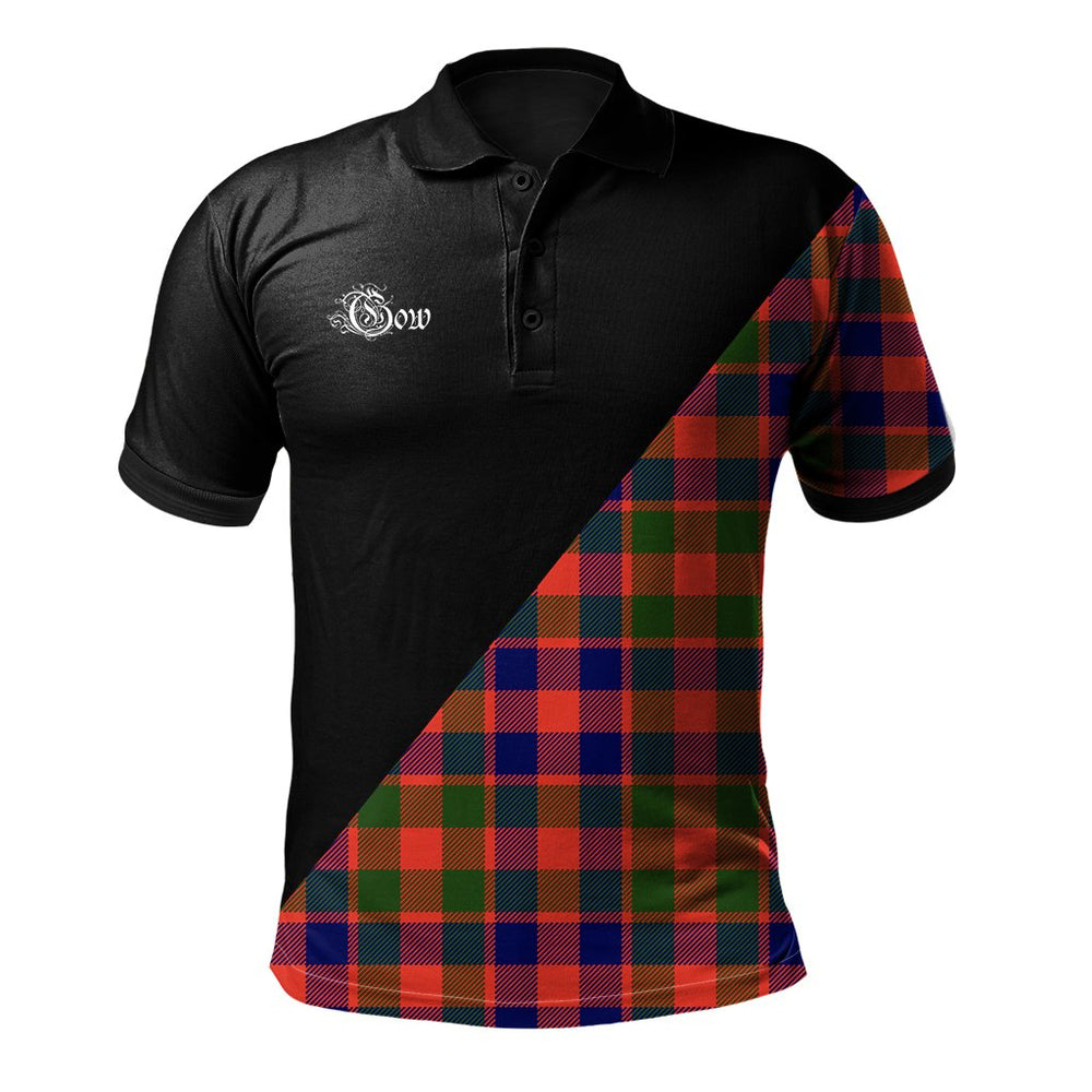 Clan Gow of McGouan Clan - Military Polo Shirt TF65 Gow of McGouan Tartan Tartan Polo
