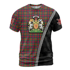 Personalized Clan Gow (or McGouan) Tartan Shirt with Scotland Coat of Arms & Custom Name GS68