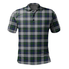 Clan Graham Dress Tartan Polo Shirt UE77 Graham Dress Tartan Tartan Polo