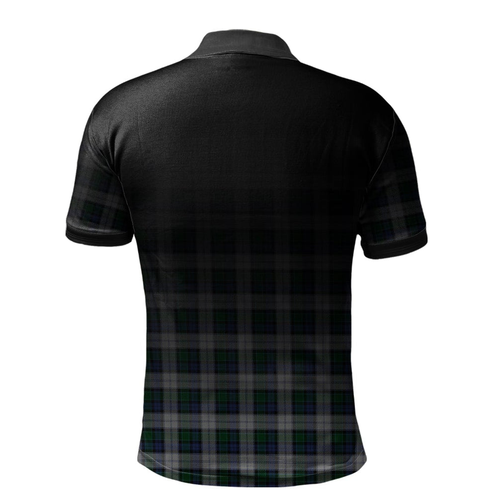 Clan Graham Dress Tartan Polo Shirt - Alba Celtic Style UX75 Graham Dress Tartan Tartan Polo