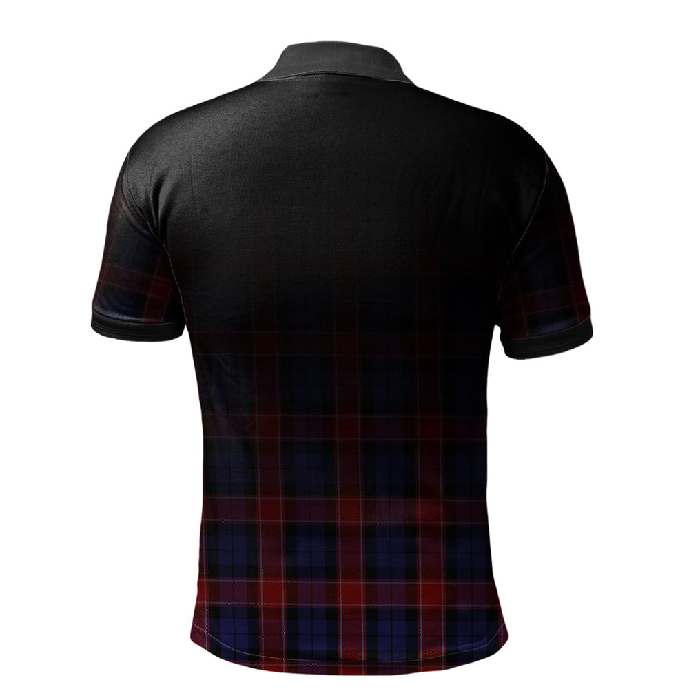 Clan Graham of Menteith Red 01 Tartan Polo Shirt - Alba Celtic Style PS78 Graham of Menteith Red 01 Tartan Tartan Polo