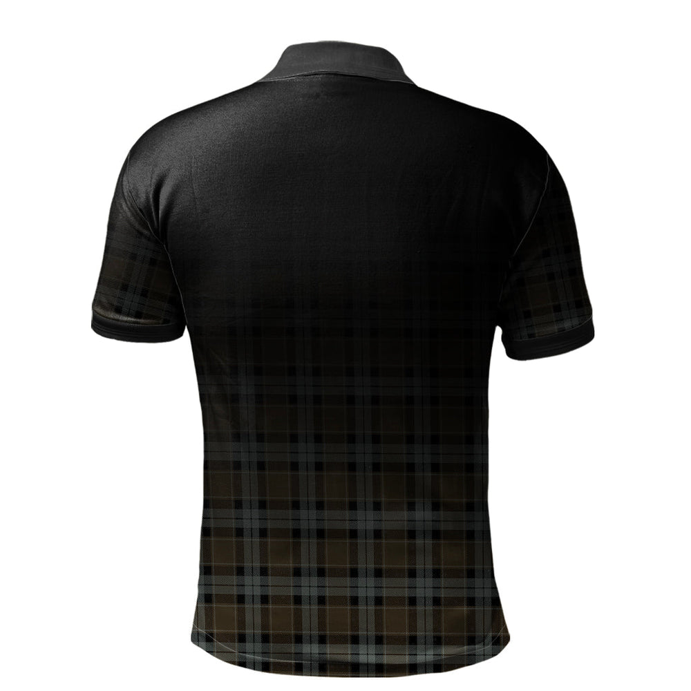 Clan Graham of Menteith Weathered Tartan Polo Shirt - Alba Celtic Style SR49 Graham of Menteith Weathered Tartan Tartan Polo