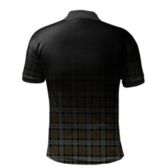 Clan Graham of Menteith Weathered Tartan Polo Shirt - Alba Celtic Style SR49 Graham of Menteith Weathered Tartan Tartan Polo