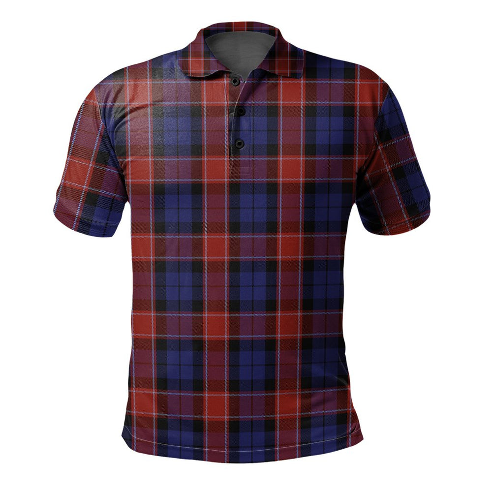 Clan Graham of Menteith (Red) Tartan Polo Shirt GL81 Graham of Menteith (Red) Tartan Tartan Polo