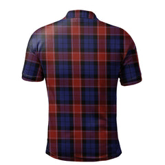 Clan Graham of Menteith (Red) Tartan Polo Shirt GL81 Graham of Menteith (Red) Tartan Tartan Polo