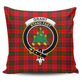 Clan Grant Modern Tartan Crest Pillow Cover IN51 Clan Grant Tartan Today
