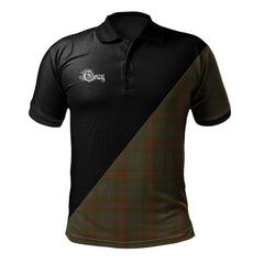 Clan Gray Clan - Military Polo Shirt DC82 Gray Tartan Tartan Polo