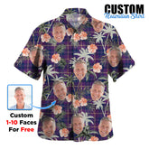 Clan Gretna Green Tartan Custom Face Hawaiian Shirt – Unisex Gift for Family Members, Summer Party OX97 Gretna Green Tartan Tartan Hawaii Shirt