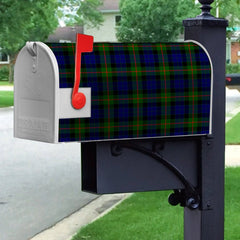 Clan Gunn Modern Tartan Crest Mailbox OM85 Clan Gunn Tartan Today
