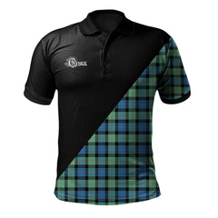 Clan Gunn Ancient Clan - Military Polo Shirt CZ75 Gunn Ancient Tartan Tartan Polo