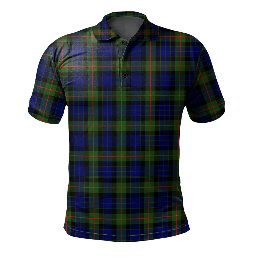 Clan Gunn Modern Tartan Polo Shirt MB72 Gunn Modern Tartan Tartan Polo