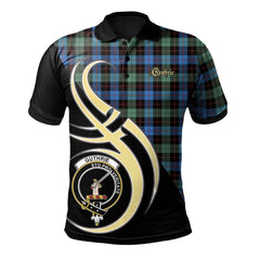 Clan Guthrie Ancient Tartan Polo Shirt - Believe In Me Style FJ54 Guthrie Ancient Tartan Tartan Polo