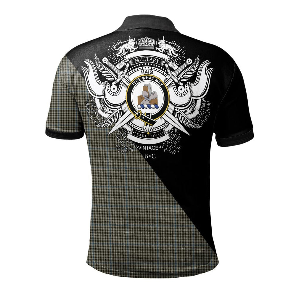 Clan Haig Clan - Military Polo Shirt KH63 Haig Tartan Tartan Polo
