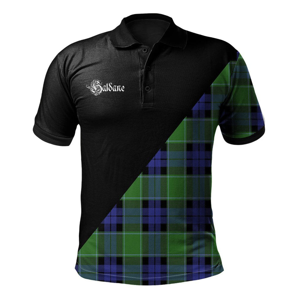 Clan Haldane Clan - Military Polo Shirt AF72 Haldane Tartan Tartan Polo