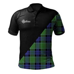 Clan Haldane Clan - Military Polo Shirt AF72 Haldane Tartan Tartan Polo
