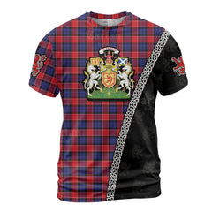 Personalized Clan Haldane 1 Tartan Shirt with Scotland Coat of Arms & Custom Name HG94