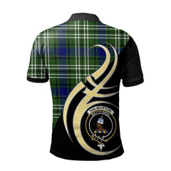 Clan Haliburton Tartan Polo Shirt - Believe In Me Style XH12 Haliburton Tartan Tartan Polo