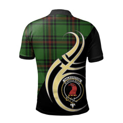 Clan Halkerston Tartan Polo Shirt - Believe In Me Style AJ40 Halkerston Tartan Tartan Polo
