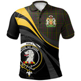 Clan Hall Tartan Polo Shirt - Royal Coat Of Arms Style BM44 Hall Tartan Tartan Polo