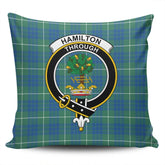 Clan Hamilton Hunting Ancient Tartan Crest Pillow Cover EH22 Clan Hamilton Tartan Today