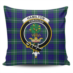 Clan Hamilton Hunting Modern Tartan Crest Pillow Cover OC89 Clan Hamilton Tartan Today