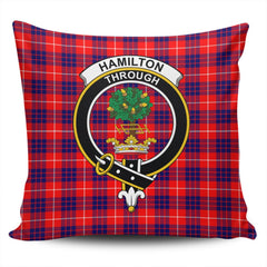 Clan Hamilton Modern Tartan Crest Pillow Cover LB26 Clan Hamilton Tartan Today