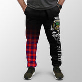 Clan Hamilton Modern Tartan Crest Jogger Sweatpants Alba Celtic Style BU11 Clan Hamilton Tartan Today