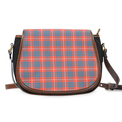 Clan Hamilton Ancient Tartan Saddle Handbags OV46