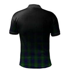 Clan Hamilton Green Hunting Tartan Polo Shirt - Alba Celtic Style GU23 Hamilton Green Hunting Tartan Tartan Polo