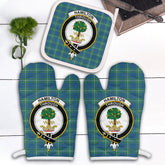Clan Hamilton Hunting Ancient Tartan Crest Oven Mitt And Pot Holder (2 Oven Mitts + 1 Pot Holder) OR36 Clan Hamilton Tartan Today