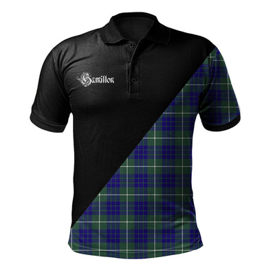 Clan Hamilton Hunting Modern Clan - Military Polo Shirt NN43