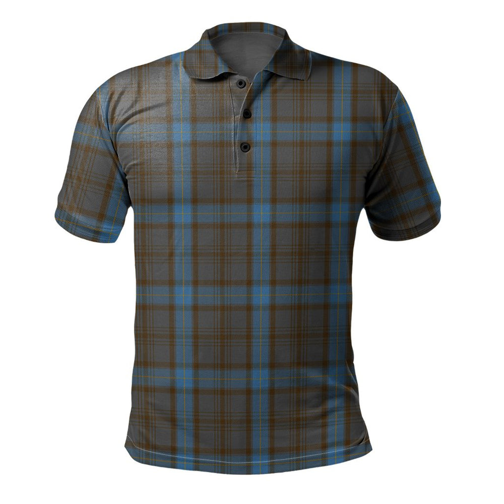 Clan Hanna of Leith Tartan Polo Shirt QB40 Hanna of Leith Tartan Tartan Polo