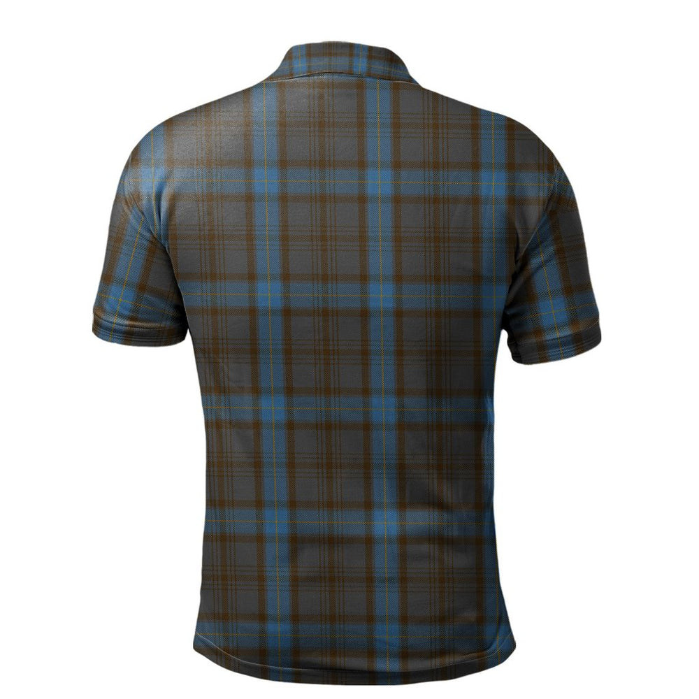 Clan Hanna of Leith Tartan Polo Shirt QB40 Hanna of Leith Tartan Tartan Polo