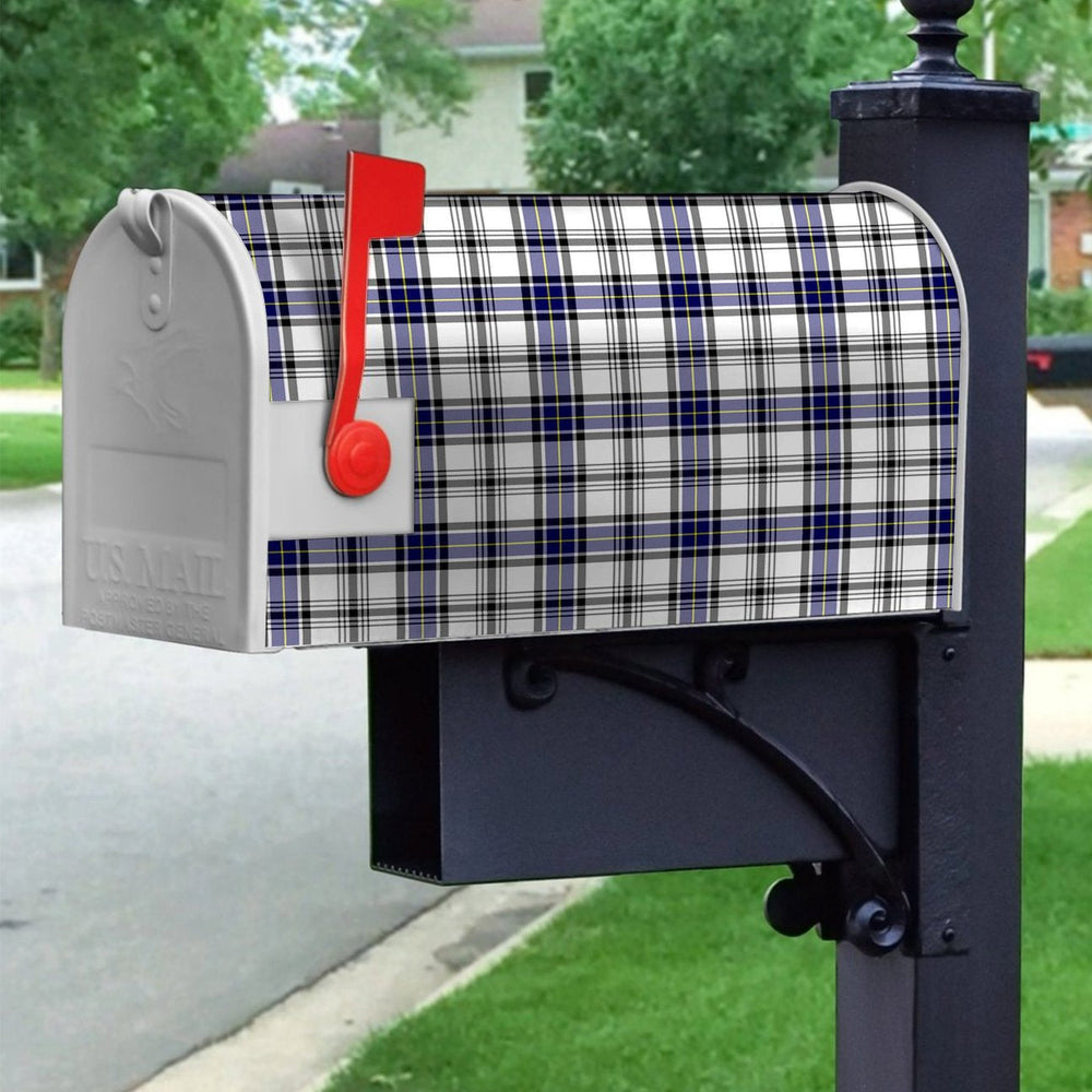 Clan Hannay Modern Tartan Crest Mailbox JK32 Clan Hannay Tartan Today