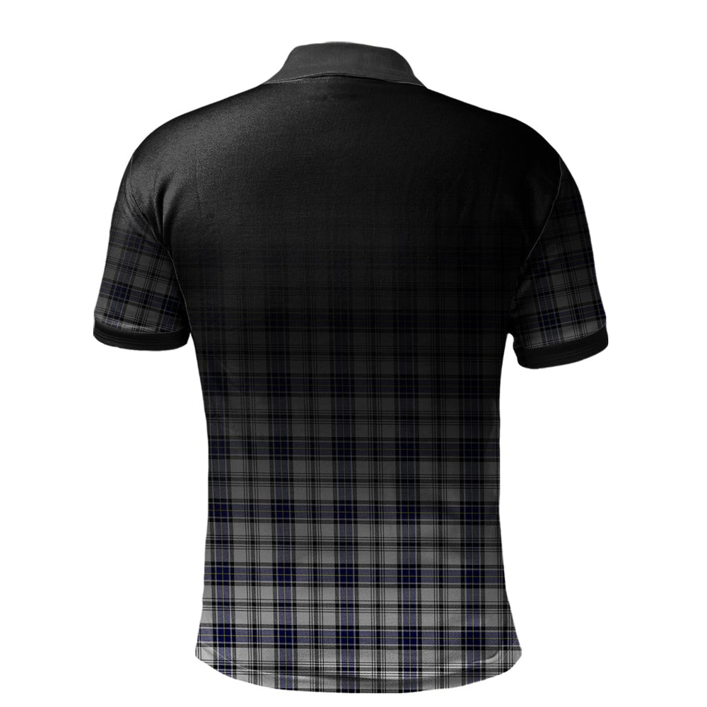 Clan Hannay Modern Tartan Polo Shirt - Alba Celtic Style UD70 Hannay Modern Tartan Tartan Polo