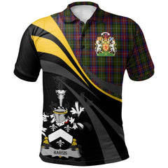 Clan Hargis Tartan Polo Shirt - Royal Coat Of Arms Style YA70 Hargis Tartan Tartan Polo