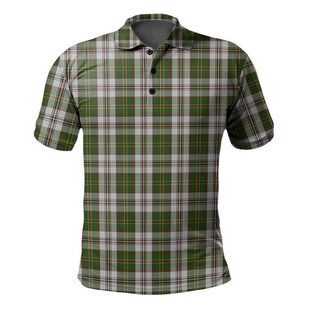 Clan Hay White Dress Tartan Polo Shirt HG12 Hay White Dress Tartan Tartan Polo