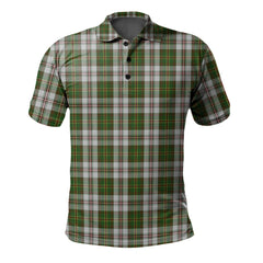 Clan Hay White Dress Tartan Polo Shirt HG12 Hay White Dress Tartan Tartan Polo
