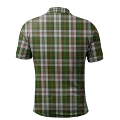 Clan Hay White Dress Tartan Polo Shirt HG12 Hay White Dress Tartan Tartan Polo