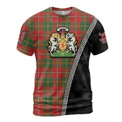 Personalized Clan Hay Ancient Tartan Shirt with Scotland Coat of Arms & Custom Name QP50