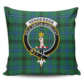 Clan Henderson Ancient Tartan Crest Pillow Cover ZK39 Clan Henderson Tartan Today