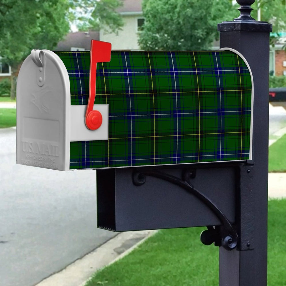 Clan Henderson Modern Tartan Crest Mailbox BC59 Clan Henderson Tartan Today
