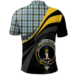 Clan Henderson Dress Tartan Polo Shirt - Royal Coat Of Arms Style CL12 Henderson Dress Tartan Tartan Polo