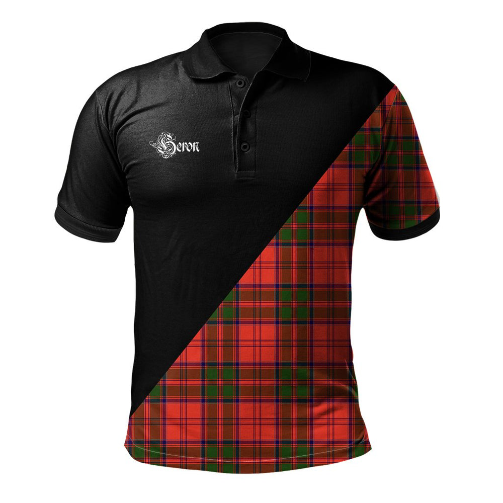 Clan Heron Clan - Military Polo Shirt JW21 Heron Tartan Tartan Polo