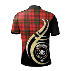 Clan Heron Tartan Polo Shirt - Believe In Me Style VQ61 Heron Tartan Tartan Polo