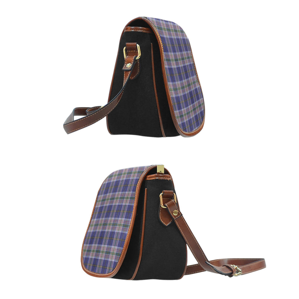 Clan Heston Tartan Saddle Handbags BL33 Clan Borthwick Tartan Today