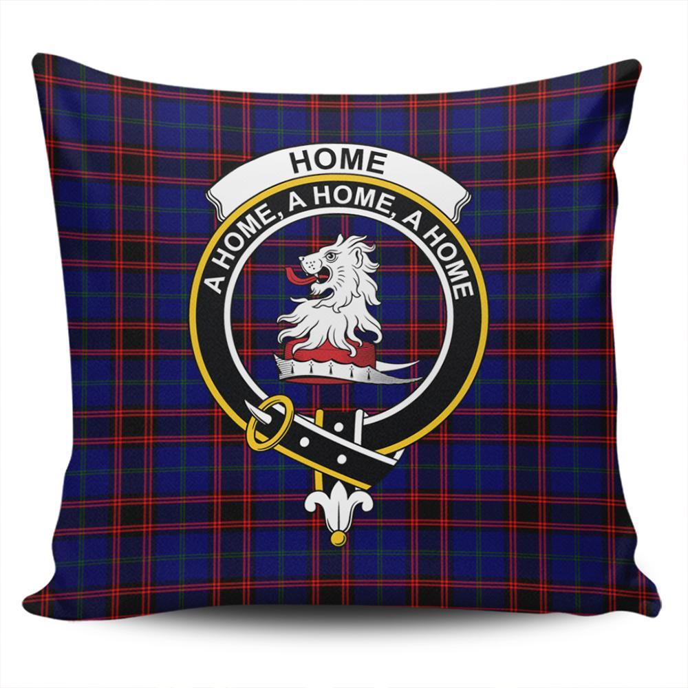 Clan Home Modern Tartan Crest Pillow Cover JL19 Clan Home/Hume Tartan Today